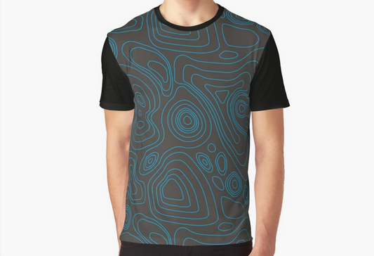 'TERRAIN' T-SHIRT - Brown